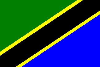 drapeau de Tanzanie